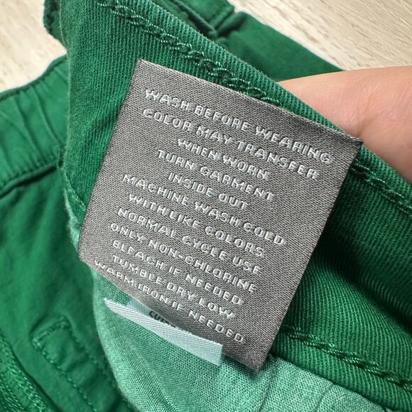 Torrid Green Stretch Casual Shorts 4X Plus Elastic Waist Pockets Tie Front - Picture 11 of 15